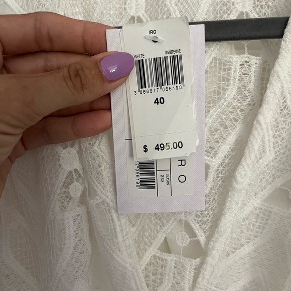 White short lace dress from IRO Paris - Picture 4 of 6